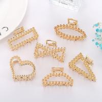 Hair Claw Clips, Zinc Alloy, plated, fashion jewelry & DIY 