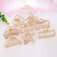 Hair Claw Clips, Zinc Alloy, plated, fashion jewelry & DIY 