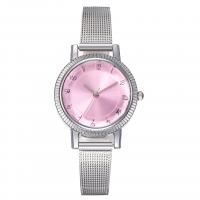 Reloj de Pulsera de mujeres, aleación de zinc, con Cuero de PU & Vidrio, movimiento chino, chapado, Joyería & para mujer, más colores para la opción, 30x9mm,14x235mm, Vendido por UD