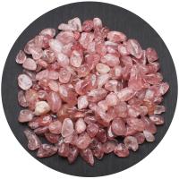 Gemstone Chips, Strawberry Quartz & no hole 