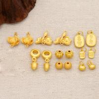 Brass Jewelry Pendants, gold color plated, DIY 