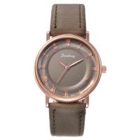 Women Wrist Watch, Zinc Alloy, with PU Leather & Glass, Chinese movement, plated, fashion jewelry 