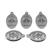 Stainless Steel Pendants, 316 Stainless Steel, silver color plated, fashion jewelry & for woman Approx 