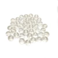 Transparent Acrylic Beads, polished, DIY 