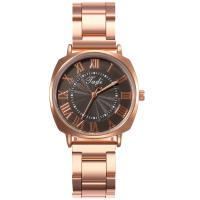 Women Wrist Watch, Zinc Alloy, with Glass, Chinese movement, plated, fashion jewelry & for woman 