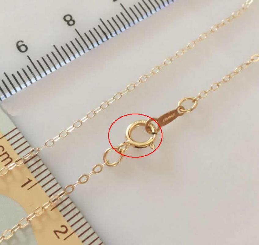 ゴールド スプリングリングクラスプ, ドーナツ型, 異なるサイズの選択, 穴:約 1.5mm, 売り手 パソコン