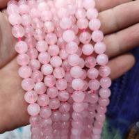 Natural Rose Quartz Beads, Round, polished, DIY pink 