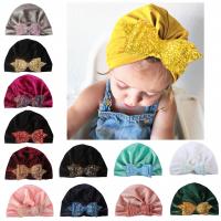 Velour Hat, plated, durable & hardwearing & for children 