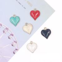 Zinc Alloy Enamel Pendants, plated, fashion jewelry & DIY 