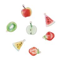 Zinc Alloy Enamel Pendants, plated, fashion jewelry & DIY 