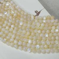 Nacre perles goutte, Rond, poli, DIY & normes différentes pour le choix, blanc, Vendu par brin