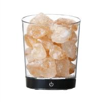 Rock Salt Night Light, with ABS Plastic, adjustable brightness & with USB interface 