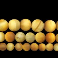 Tiger Eye Beads, Round, polished, DIY yellow 