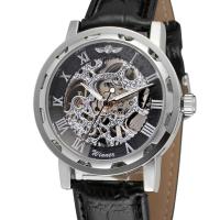 Men Wrist Watch, Zinc Alloy, with PU Leather & Glass, Chinese movement, plated, waterproofless & for man 