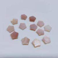 Abalorios de Nácar Rosado Natural, pulido, Bricolaje, más colores para la opción, 6mm, Vendido por UD