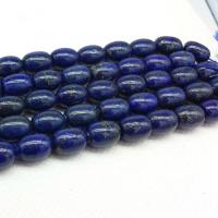 Natürlichen Lapislazuli Perlen, Trommel, poliert, DIY, tiefblau, 15x20mm, 20PCs/Strang, verkauft von Strang