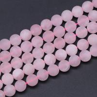 Natural Rose Quartz Beads, Round, fashion jewelry & DIY pink 