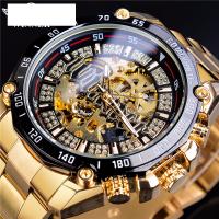 Men Wrist Watch, Zinc Alloy, with Stainless Steel, Chinese movement, plated, fashion jewelry & for man 