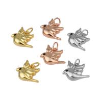 Animal Brass Pendants, Pigeon, plated, DIY nickel, lead & cadmium free Approx 3mm, Approx 