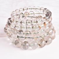 Quartz Bracelets, Green Phantom Quartz, plated, fashion jewelry & for woman 180mm 