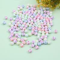 Enamel Acrylic Beads, Round, DIY 