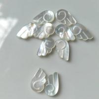 La Perla De Concha Del Mar, Nácar, Ala, Joyería & Bricolaje, Blanco, 12x7mm, Vendido por UD