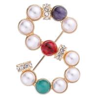 Zinc Alloy Jewelry Brooch, fashion jewelry & for woman & with rhinestone 