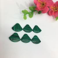 Synthetic Malachite Cabochon, polished, DIY, green 