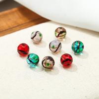 Perles de Murano sable d'or, chalumeau, fait à la main, bijoux de mode & DIY, plus de couleurs à choisir, 10mm, Vendu par PC