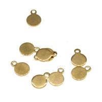 Stainless Steel Extender Chain Drop, Round, gold color plated 