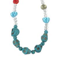 Collier en Murano bijoux, chalumeau, bijoux de mode & pour femme  6mm pouce, 2 pouce, Vendu par brin