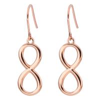 Acier titane Boucle d'oreille goutte, Placage, pour femme, plus de couleurs à choisir, 21mm, Vendu par paire