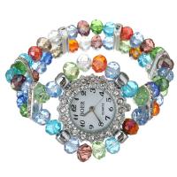 Reloj Wrap, Cristal de murano, Joyería & para mujer, 31x31mm,6x8mm, longitud:6 Inch, Vendido por Sarta