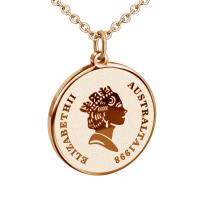 Stainless Steel Jewelry Necklace, with 1.96inch extender chain, Flat Round, plated, oval chain & with letter pattern & for woman Approx 19.6 Inch 