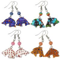 Lampwork Drop Earring, fashion jewelry & for woman 47mm 