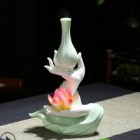 Porcelain Incense Seat, for home and office & durable 