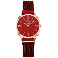 Women Wrist Watch, Zinc Alloy, with Glass & Stainless Steel, Chinese movement, plated, fashion jewelry & for woman 