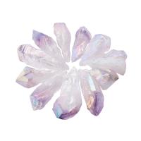 Amethyst Dekoration, AB Farben plattiert, nachhaltiges, violett, 30-50mm,20-30mm, verkauft von PC