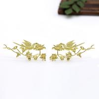 Brass Hair Accessories DIY Findings, plated, fashion jewelry, yellow 