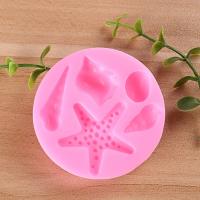 ENSEMBLE de moules époxy DE DIY, silicone, Rond, durable, rose Vendu par lot