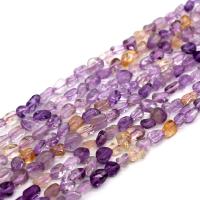 Gemstone Chips, Ametrine, irregular, polished, DIY 