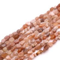 Gemstone Chips, Sunstone, irregular, polished, DIY 