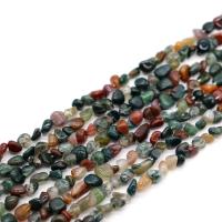 Gemstone Chips, Indian Agate, irregular, polished, DIY 