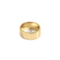 Messing Fingerring, goldfarben plattiert, verschiedene Größen vorhanden & für Frau, 16.5x7.72mm, verkauft von PC