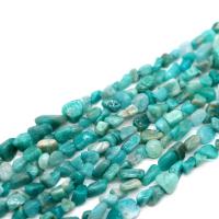 Gemstone Chips, ​Amazonite​, irregular, polished, DIY, turquoise blue, 40mm 