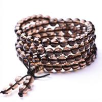 Quartz Bracelets, Smoky Quartz, Unisex & multi-strand, tan 