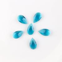 Glass Pendants, Teardrop, polished, DIY 