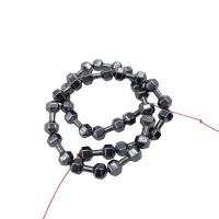 Perles hématite non-magnétique, hématite non magnétique, poli, DIY & normes différentes pour le choix, noire, Vendu par brin