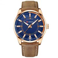 CURREN® Men Jewelry Watch, alliage de zinc, Placage, Réglable & pour homme & imperméable, plus de couleurs à choisir Vendu par PC