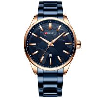 CURREN® Men Jewelry Watch, alliage de zinc, Placage, Réglable & pour homme & imperméable, plus de couleurs à choisir Vendu par PC